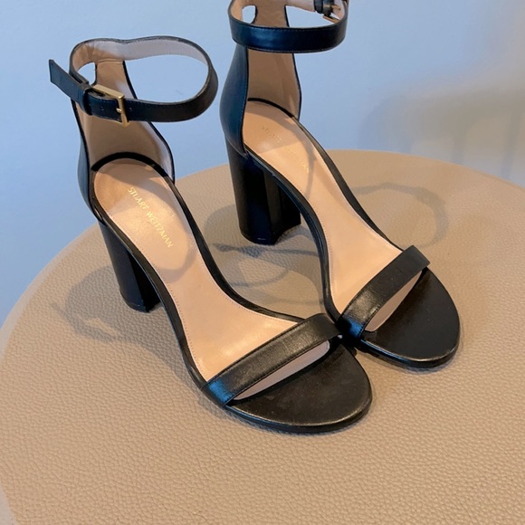 Stuart Weitzman Shoes - NEVER WORN Stuart Weitzman Black Heals